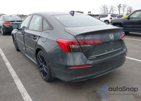 2022 Honda Civic Sport z USA, uszkodzony, nr VIN 2HGFE2F51NH597755